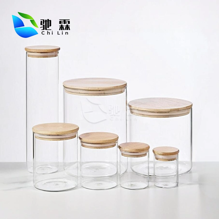 glass spice storage containers